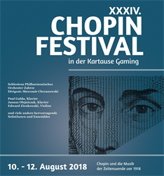 XXXIV. Chopin Festival in der Kartause Gaming